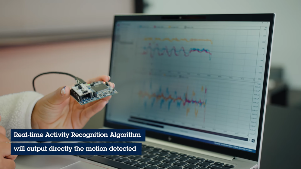 Figure 10: Data plotting in MEMS Studio