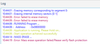 Error message
