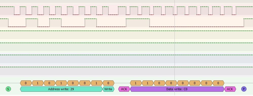 Successfully written a Byte