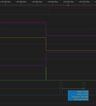 Pic.2 HAL_HRTIM_WaveformCountStop_IT call execution time with commented delai cycle..