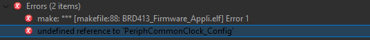 PeriphCommonClock_Config