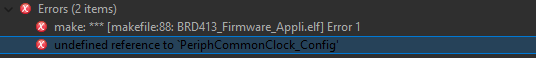 1. PeriphCommonClock_Config