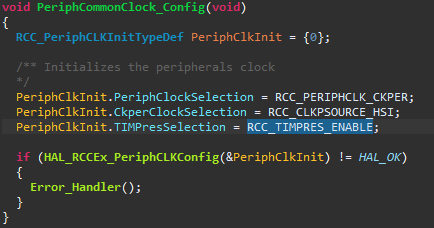 2.PeriphCommonClock_Config