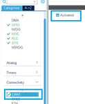 Figure 12. Activating CAN1 peripheral in STM32CubeMX