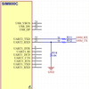 SIM800C UART pin
