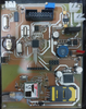 Custom-designed PCB featuring an STM32 microcontroller and SIM800C GSM module