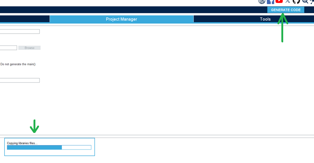 Figure 15. Generate the project