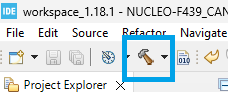Figure 19. Build project button