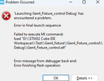cubeide error