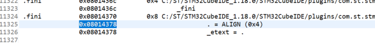 baseapp(0x8001800) + offset(0x12b78) -> 0x8014378