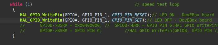 STM32H750 Discovery kit Clock Generation on GPIO P... - Page 2 ...