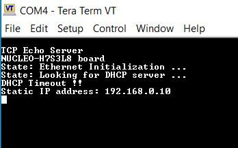 MCU Comm3 serial response