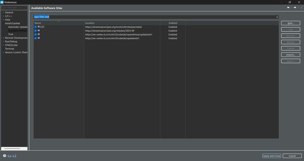 available software sites