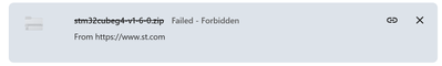 stm32cubeg4_v160_failed forbidden.png
