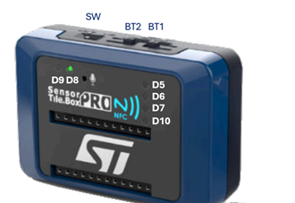 Figure 4: Turn on the board in DFU mode