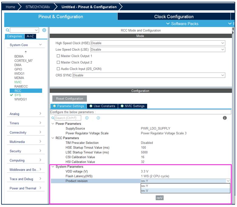 How to reach 480MHz for STM32H7xx MCUs STMicroelectronics Community