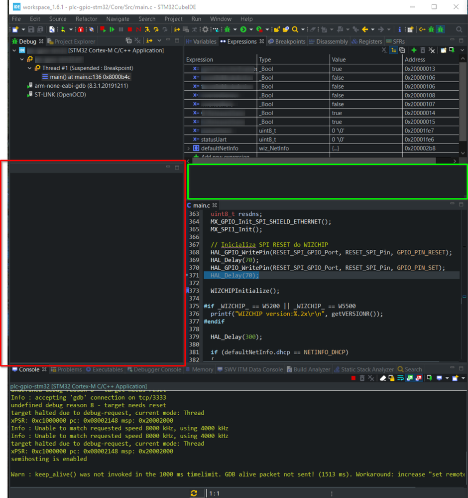 Solved: how to customize debug perspective in stm32cubeide ...