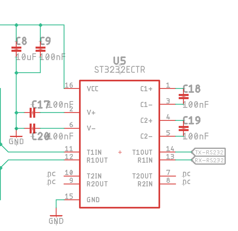 ST3232 : abnormal waveform - STMicroelectronics Community