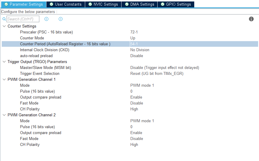 Solved: STM32F103 And PWM (12bits) - STMicroelectronics Community