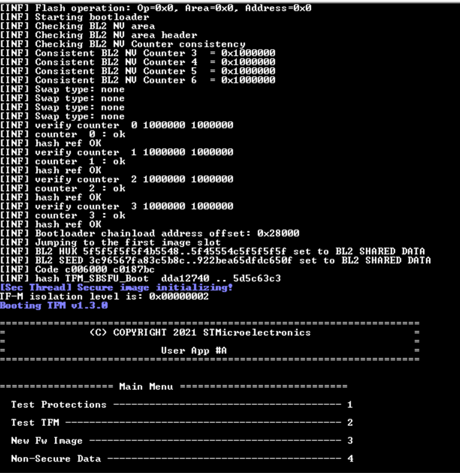 Solved: B-U585-IOT2A TF-M Update Script not Working on Win 