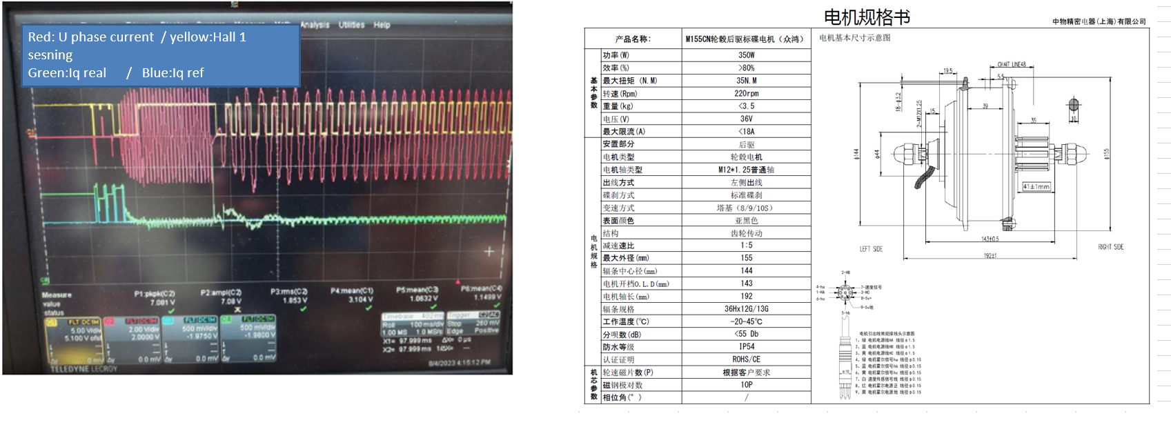 Solved Hall sensor feedback control noise attached load d