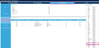 Figure 6 – Enabling the Register CallBack for UART and TIM. Source: Author’s screenshot