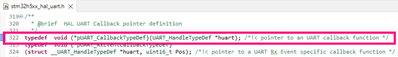 Figure 9 – UART Callback structure. Source: Author’s screenshot.