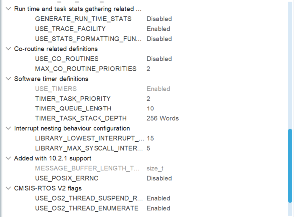 FreeRTOS Run Time Stats