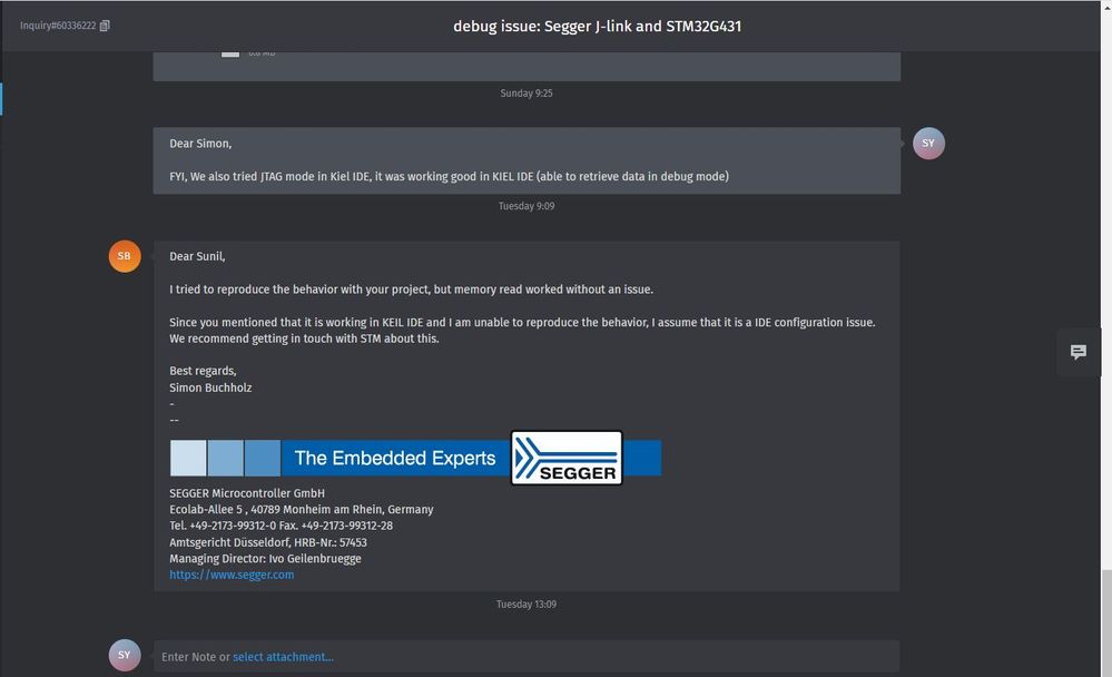 Segger Reply.JPG Segger Reply.JPG