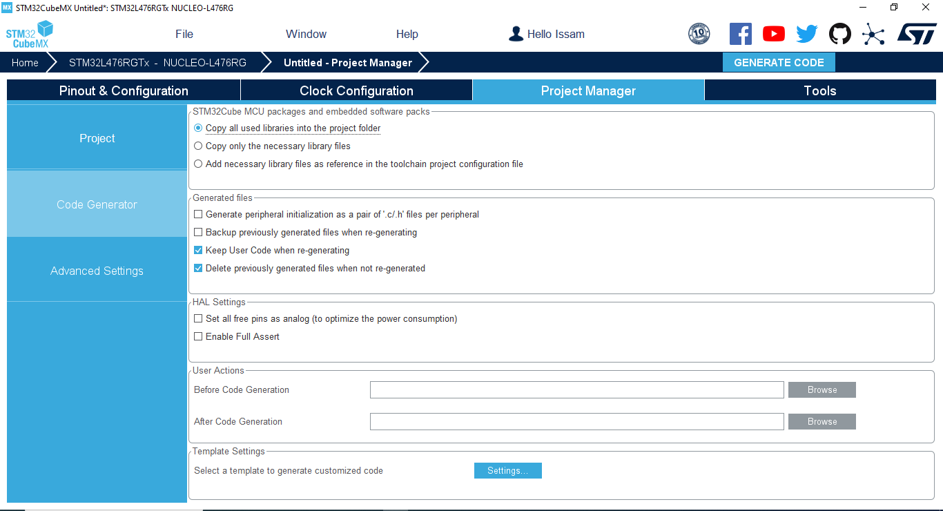 Solved: WolfSSL code not being generated completed from Cu ...