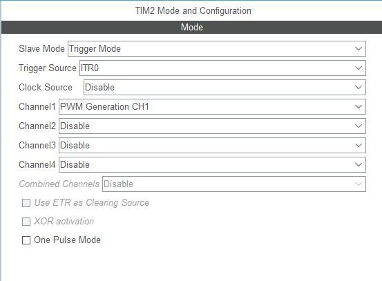 TIM2 Config