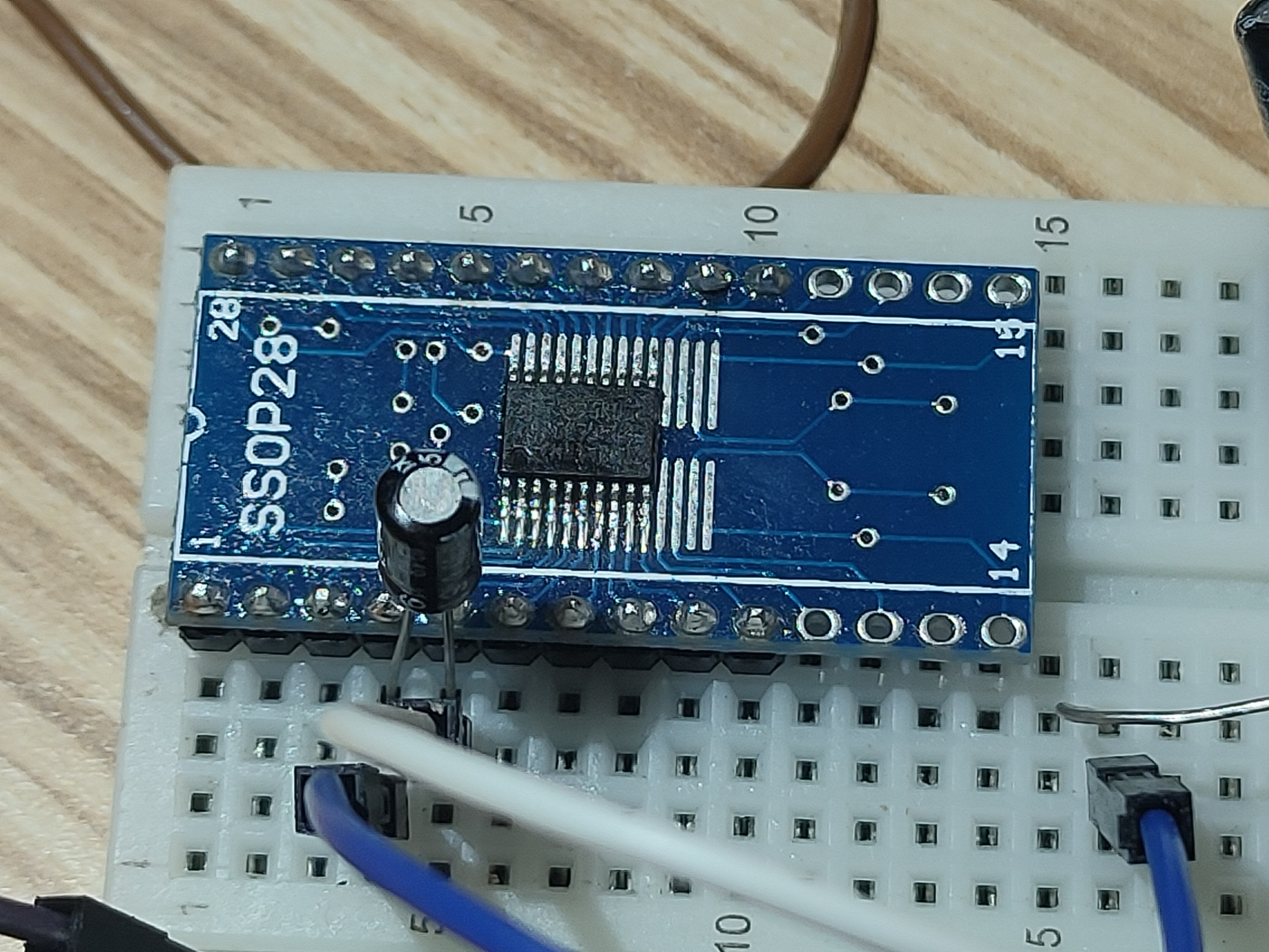Solved: STM32G030 burns itself when power up - STMicroelectronics Community