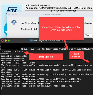 Solved: STM32CubeProgrammer Does Not Install - STMicroelectronics Community