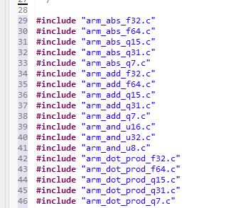 Solved: "first defined here" error with CMSIS DSP 1.15 (ST ...