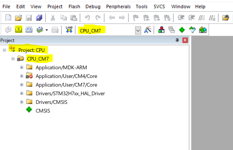 Solved: How To Create Multicore MDK-ARM Project Using STM3 ...