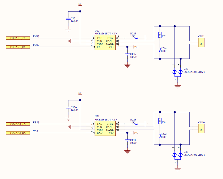 Stm32h745i Disco Examples