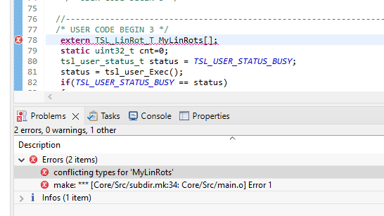 STM32F072B-DISCO Example code from manual results ...