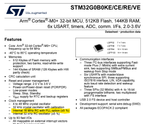 Clock stability mentioned on the front page of the same Datasheet!