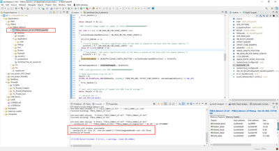 Solved: STM32CubeMP13, Post-build steps Compilation error