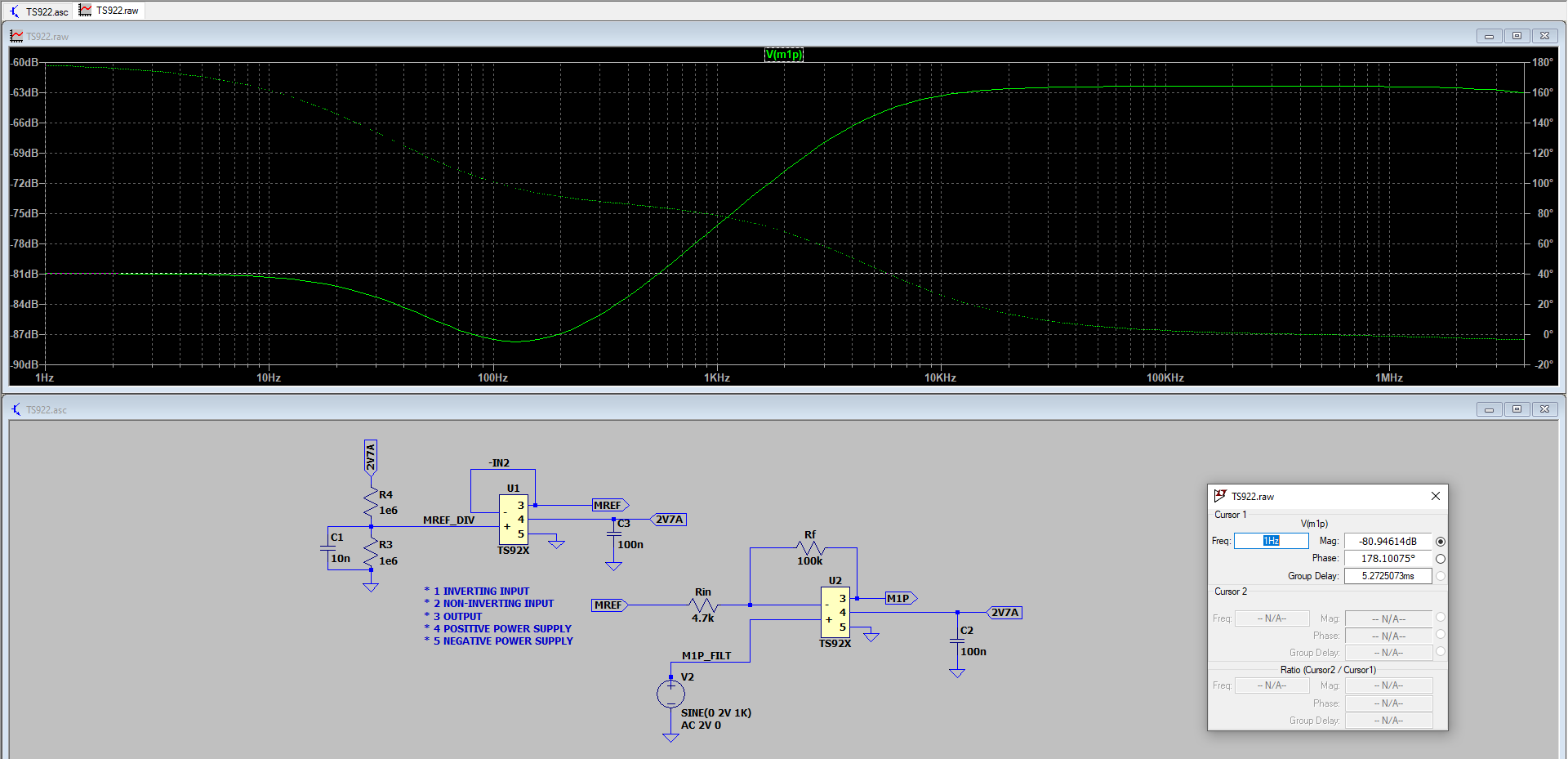 Gain of TS922 - STMicroelectronics Community Gain of TS922 - STMicroelectronics Community