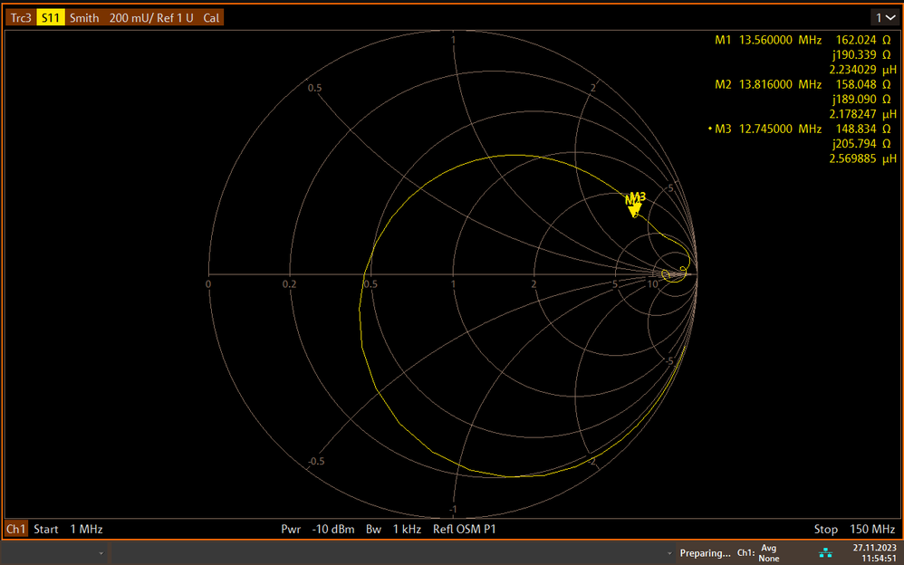 ST25R3911B-DISCO_Antenne_mitMatching_bis150MHz_inv.PNG