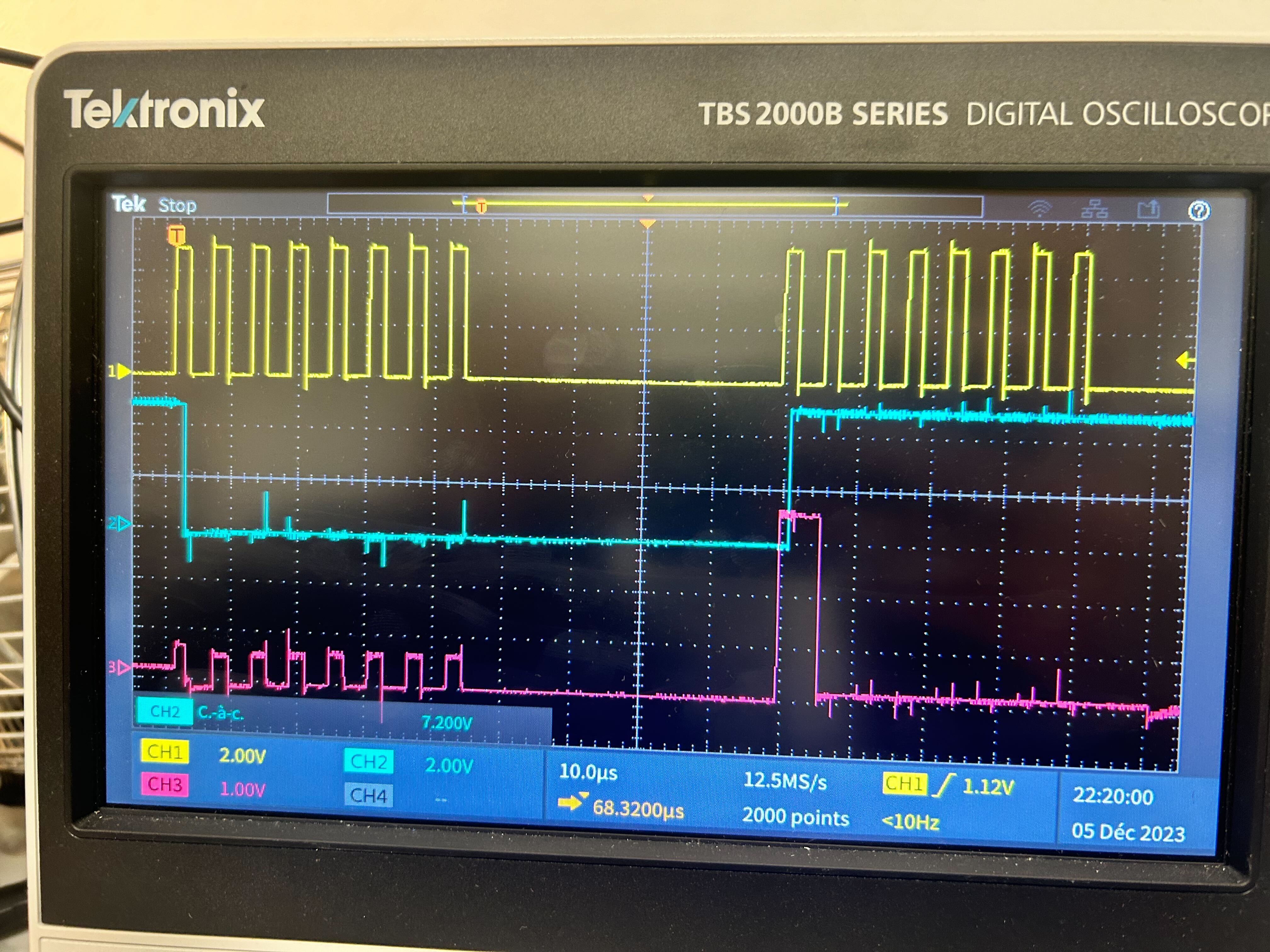 SPI communication between STM32H743ZI2 and Adafrui