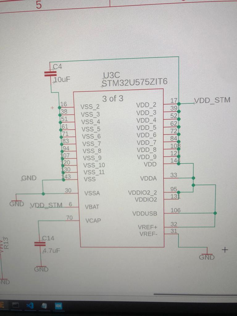 STM32U575ZIT6 microcontroller - issue when configu ...