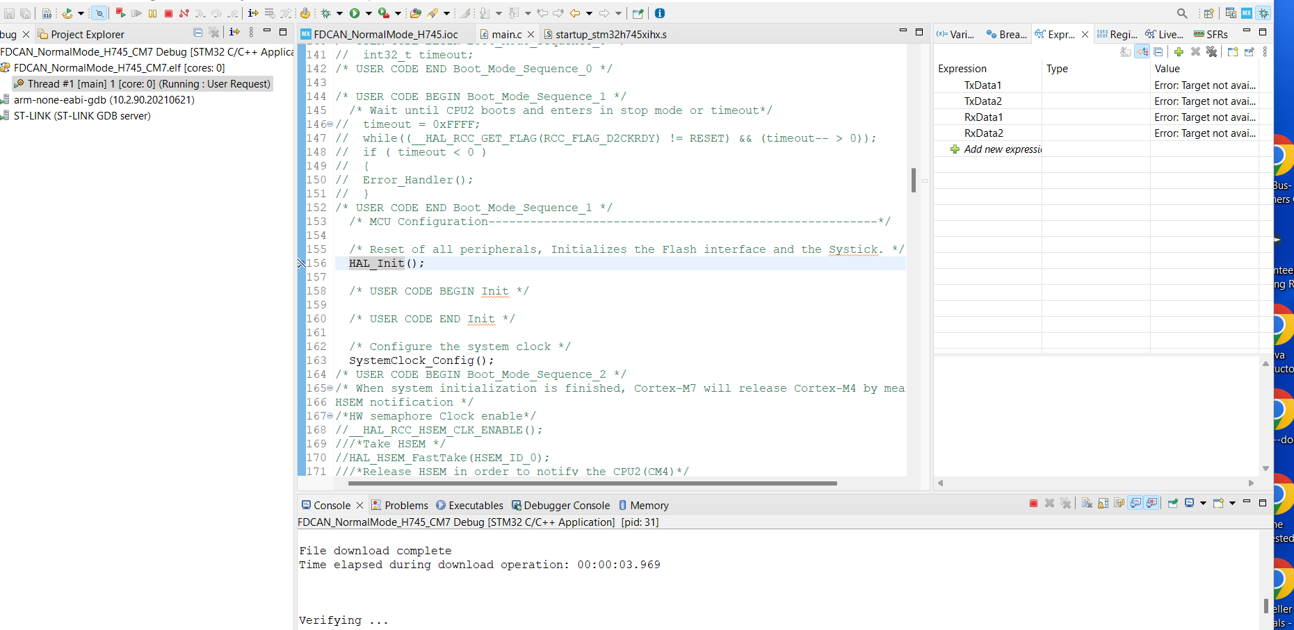 Solved St Link Not Detected Fdcan In Stm32 Normal Mode M