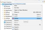 Removing Project from Workspace