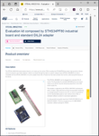 STEVAL-MKI231KA: evaluation kit composed by STHS34PF80 industrial board and standard DIL24 adapter