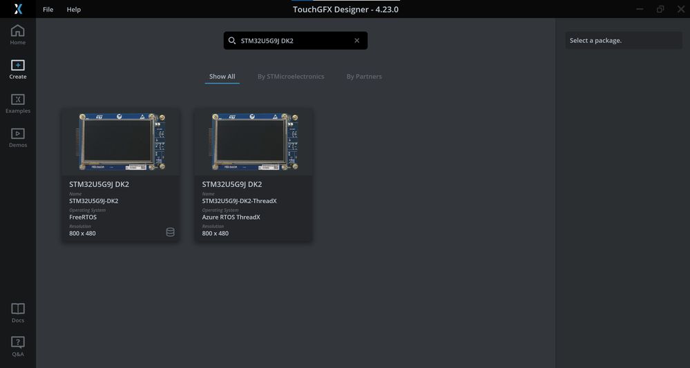 STM32U5G9J DK2 Board Setup