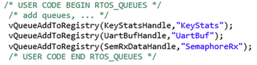 How To Enable FreeRTOS™ Run Time And Stack Usage V ...