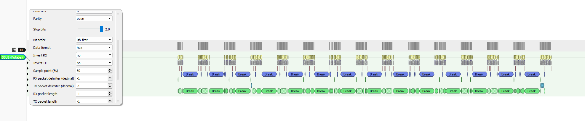 UART / SBUS Data Aqcuisition - STMicroelectronics Community