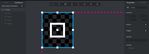 Cursor made out of 4 boxes
